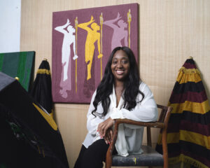 Photograph of artist Rita Mawuena Benissan.