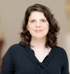 Chazen Museum of Art curator Erica DiBenedetto, Ph.D. Photo by Marcin J. Muchalski, Diamond Shot Studio.